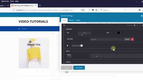 Banner element - XTRA WordPress Theme