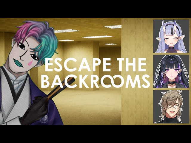 【Escape the Backrooms】恐怖のウロウロ脱出ホラー 怪異顔のやつ視点【にじさんじ/ジョー・力一】のサムネイル