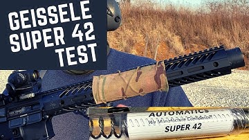 Geissele Super 42 H2 Buffer Test