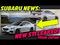 Subaru News: HUGE 2022 STi LEAK! 2022 Forester/Crosstrek Production Halt. 2022 WRX Backlash!