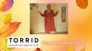 Small TORRID haul | Midsize plus 14-16/size 1 | New and clearance pieces... summer into fall!