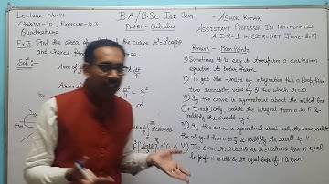 Quadrature - Lect.14 (Chapter -10) // B.A./B.Sc. 1st Semester // Paper - Calculus