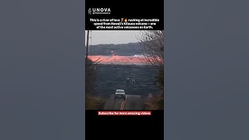 A River of Lava Races from Kīlauea Volcano 🌋🔥