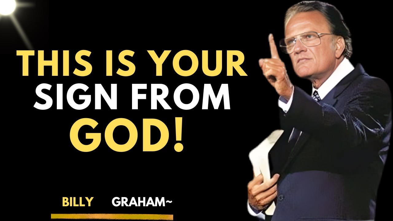 Take Heart: GOD Is Sending You a Sign Today! Billy Graham #MotivationalSpeech  #ChristianMotivation