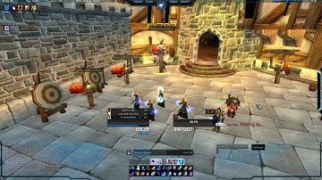 Me demonstrating my new interface. LUI v3