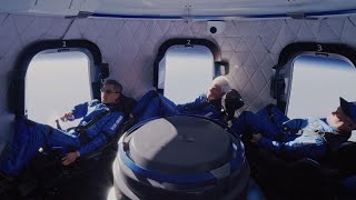 Blue Origin passengers marvel at space view