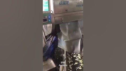 New type Angelon garlic color sorting machine(repeated sorting) in Taiwan/jasmine@ajlong.cn