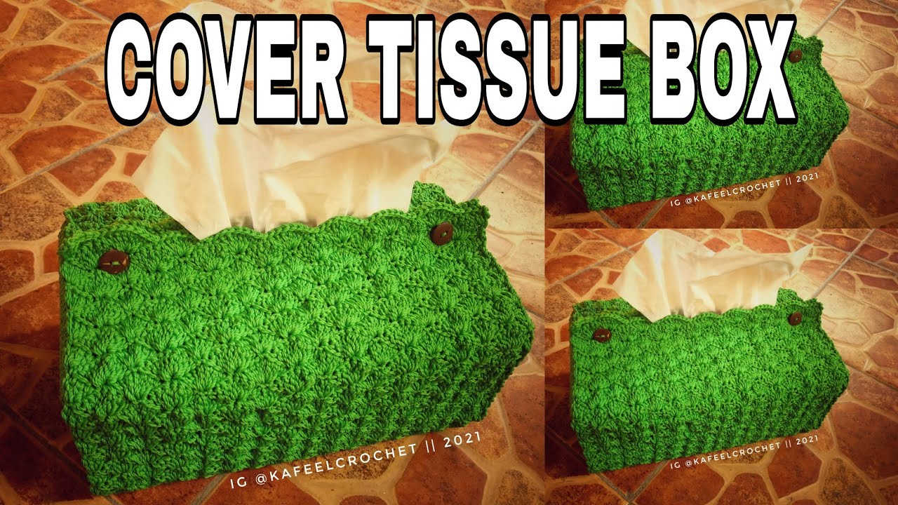KOTIS JUNI | TEMPAT TISSUE RAJUT | COVER TISSUE BOX