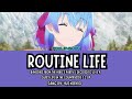 Routine Life Banished from the Hero's Party Op. S2 Lyrics