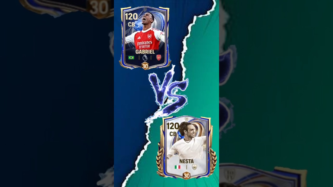 WHO IS BETTER? Gabriel 115 CB 🆚 Alessandro Nesta 115 CB 