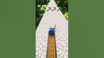 Minecraft Pickaxe VS Stone #minecraft