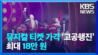 뮤지컬 티켓 가격 ‘고공행진’…최대 18만 원 [문화광…