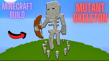 Minecraft Mutant Skeleton Build