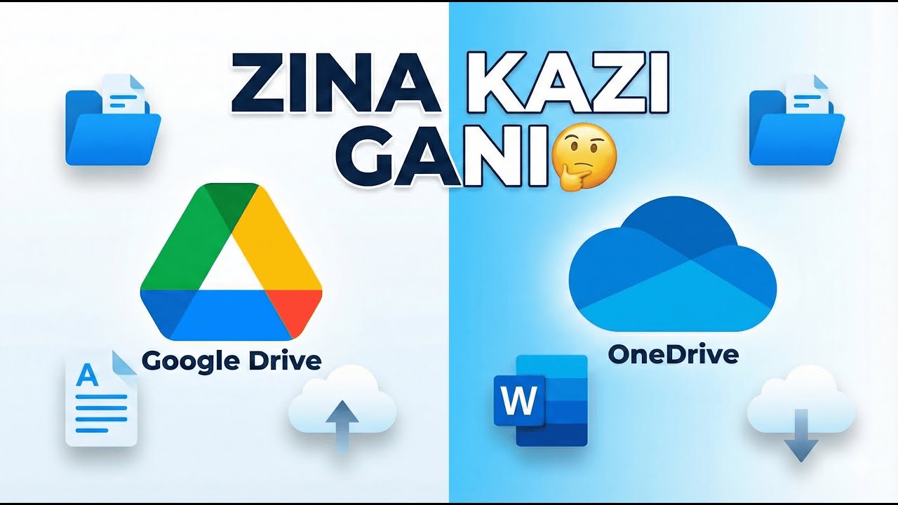 Storage Imejaa? Angalia Hii | Google Drive na OneDrive - YouTube