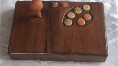 Custom arcade wood controller