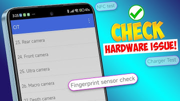 How to Check Hardware Issues on Xiaomi Device | Enter Hardware Test Mode (CIT)