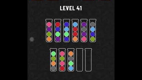 Ball Sort Puzzles - Level 41