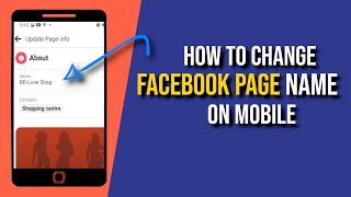 How to Change Facebook Page Name Using Mobile Phone in 2022
