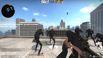 CS:GO - Zombie Escape Mod - ze_rush_b_v2 on Ghostcap