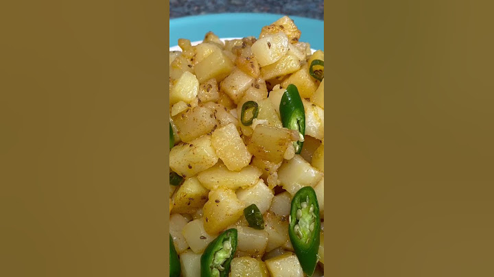 Ajwain Aloo Curry | Carom Seeds Potato | Plant Based  Recipe | Recipe in Description | ASMR Cooking