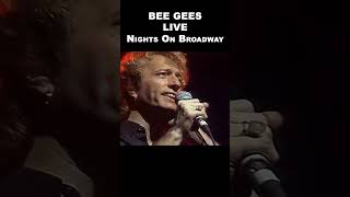 BEE GEES Live 1989 - NIGHTS ON BROADWAY #shorts #beegees #jivetubin #love