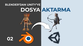 Blender Dersleri 02 - Blender'dan Unity'ye Dosya Exportu ve Unity'de Animasyon Ayarları