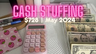 Cash Stuffing | May 2024 | $728 | Low Income