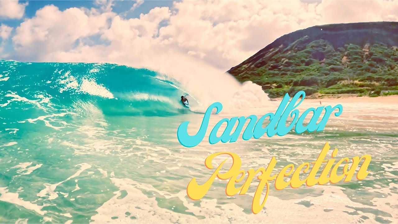 Epic Sandbar at Sandy's After a Big South Swell — the finished edit from this session