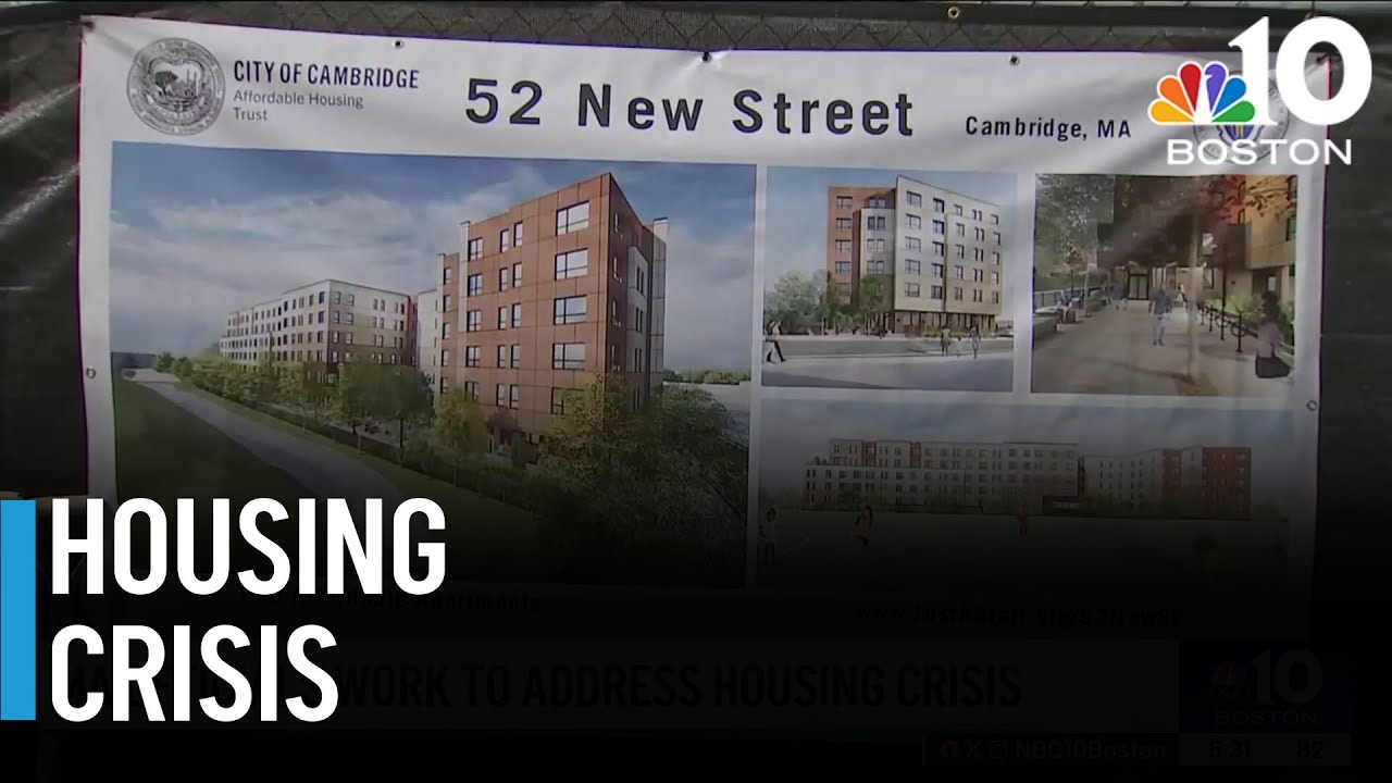 Mass. officials work to address affordable housing crisis - YouTube