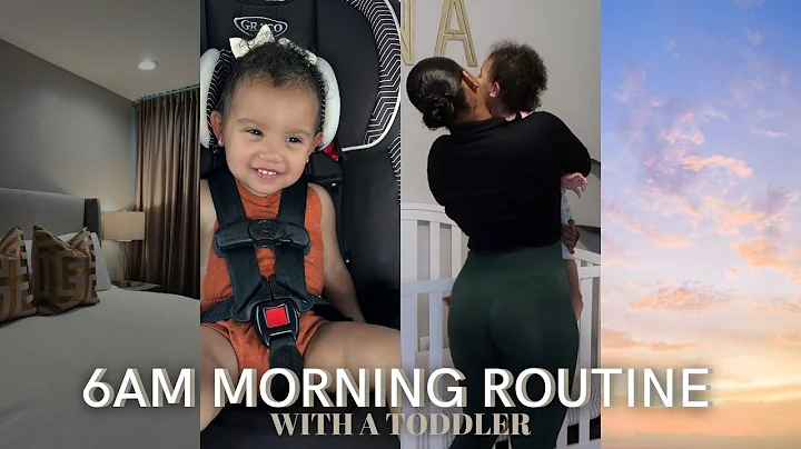 6AM MORNING ROUTINE WITH A TODDLER (PRODUCTIVE)