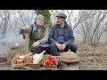 Knd olpasndan  toyuq sousu outdoor cooking channel country life vlog