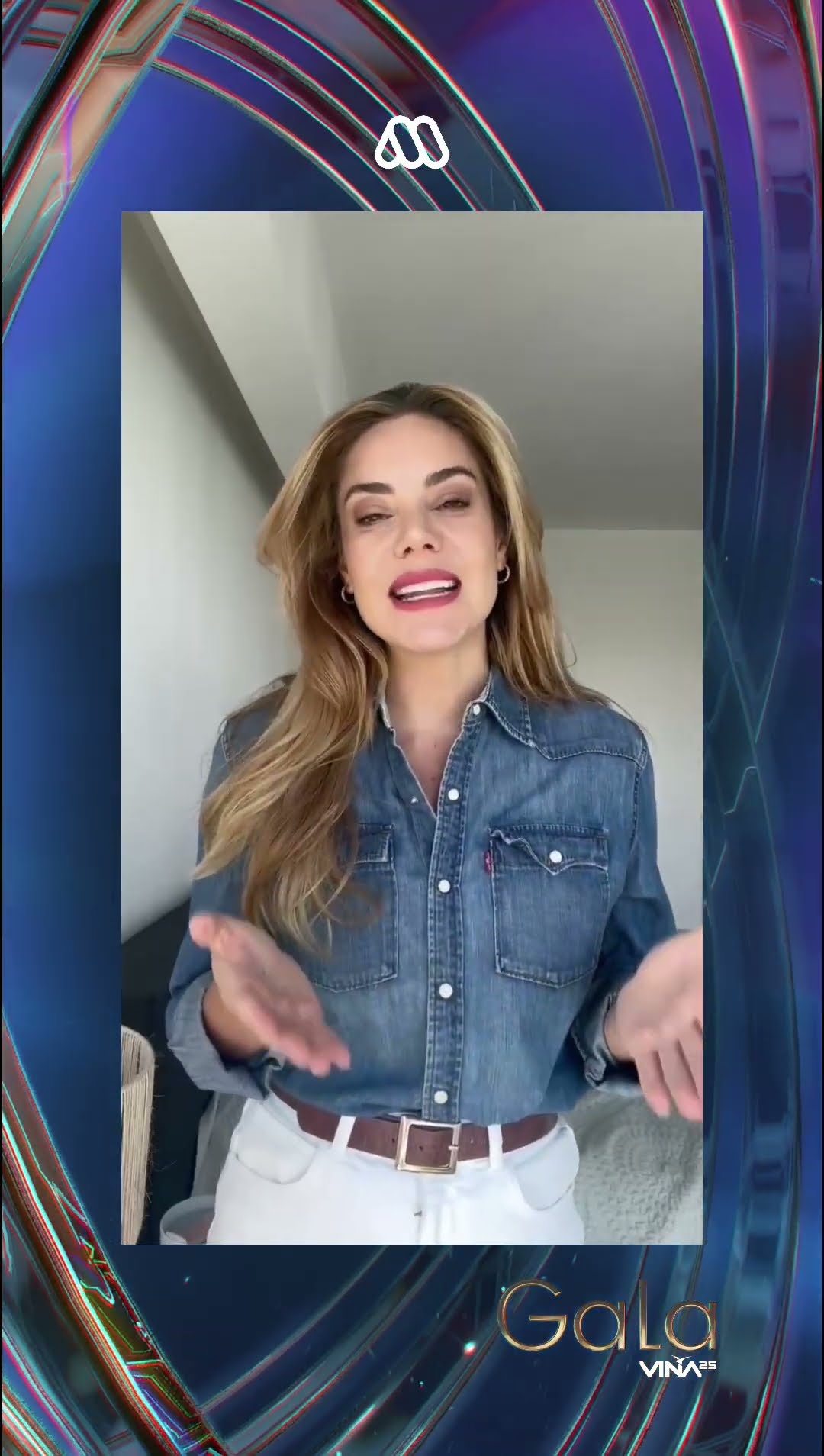 Camila Stuardo llega desde México para estar presente en la Gala de Viña 2025 ??