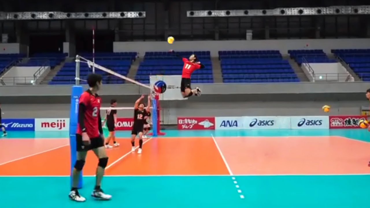 Yuji Nishida, Yuki Ishikawa and Japan (龍神 Nippon) Warmup - Audience View | VNL Manila 2022