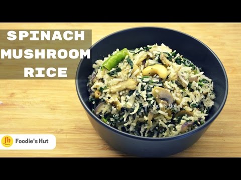 Video: Rice With Mushrooms And Spinach
