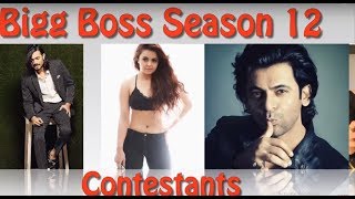 Bigg Boss Season 12 || JODI CONTESTANTS LIST || First promo || Delhi Darpan TV