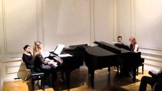 PIANO DUO SPECCHIO - S.Rachmaninoff  "La nuit"