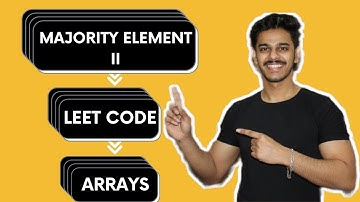 MajorityElement || | LeetCode | Moore