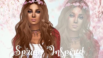 The Sims 4: Spring inspired | Create a Sim + CC LINKS