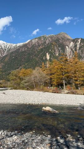 Snow-capped Mountain Peaks of Kamikochi