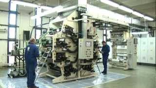 Flexo printing press APS