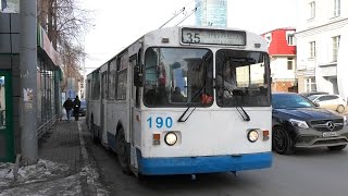Троллейбус Екатеринбурга Зиу-682Г-012 [Г0А] Борт. №190 Маршрут №35 На Ост. 