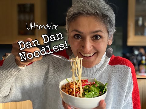 DAN DAN NOODLES  How to make the ultimate CHICKEN dan dan noodles  Food with Chetna