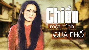 Thumbnail of CHIỀU MỘT MÌNH QUA PHỐ (Sáng tác: Trịnh Công Sơn) - KHÁNH LY | OFFICIAL MV