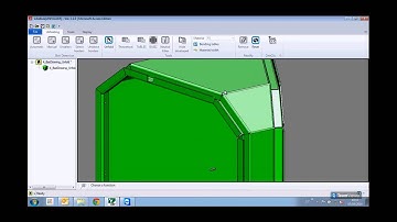 Libellula.UNFOLD - From CAD 3D to flat development for sheet metal cutting