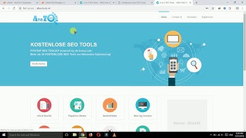 Seo Tools Website Create - Free Php Script - AtoZ SEO Tools