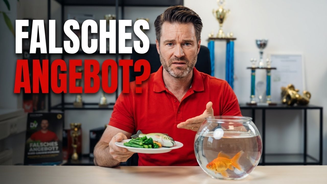 Dein Angebot ist nicht für dich – es ist für den Fisch – Video ansehen
