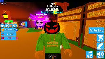Roblox- Mining Simulator- Making the Leaderboard Grind