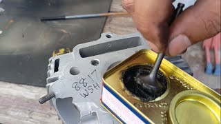 Cara grind valve..Otai² sebut grenbal.. Grind valve paling mudah nak buat sendiri..