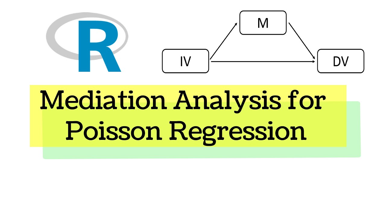 Mediation Analysis for Count Data (Poisson Regression) - YouTube