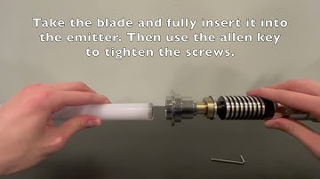 SabersPro saber blade installation